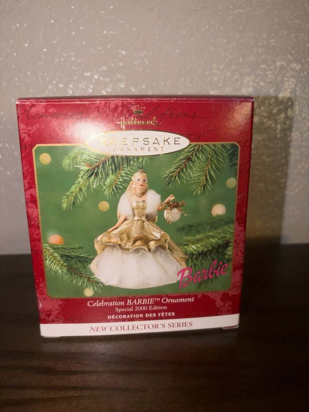 Hallmark Keepsake Celebration Barbie Ornament Special 2000 Edition #1 In Box